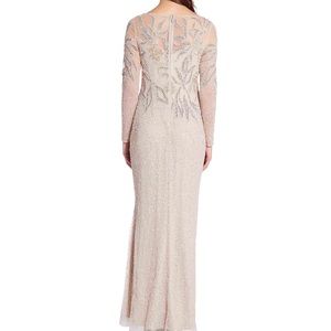 Adrianna pappel Gold dress